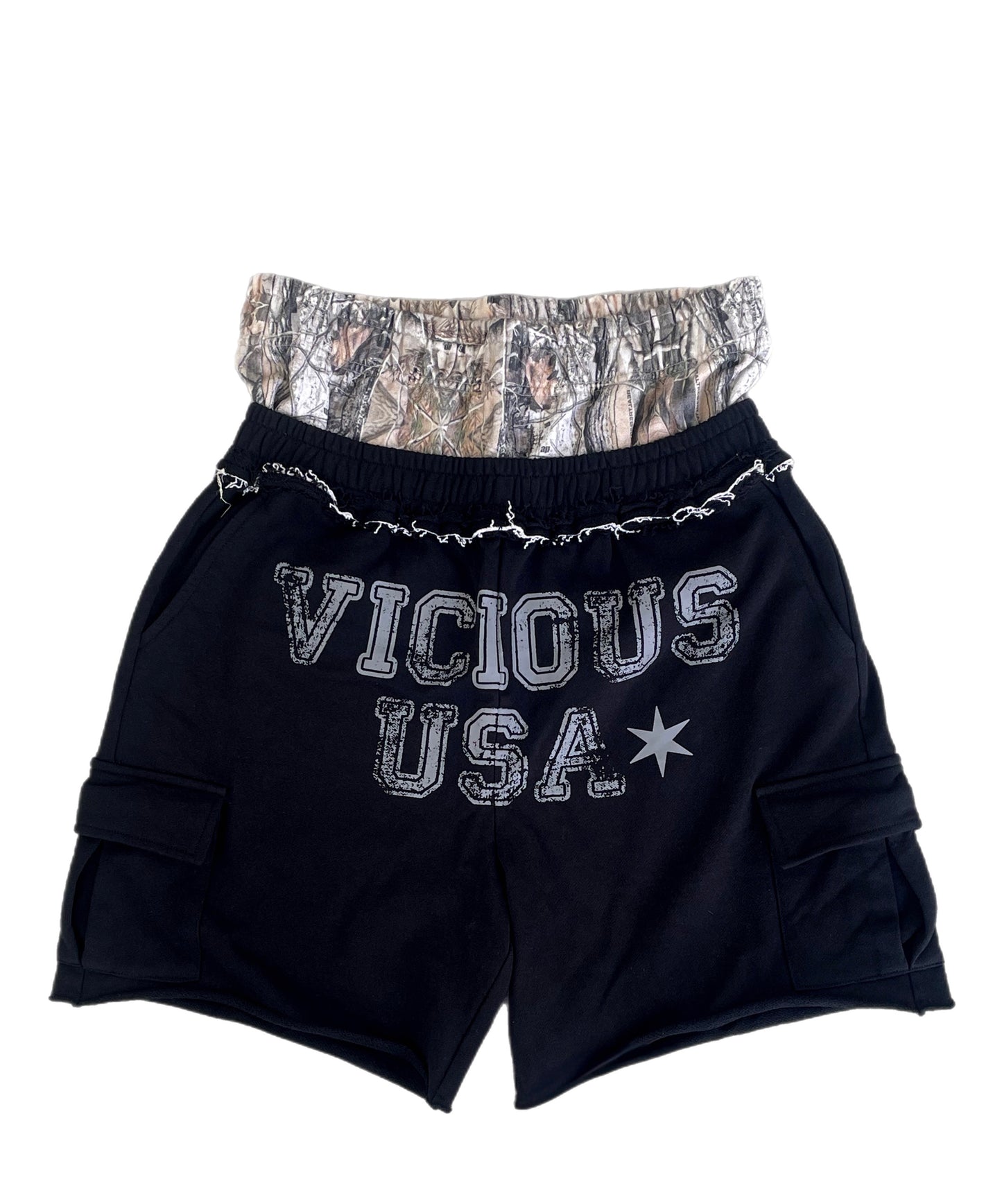 BOXER CARGO SHORTS (Black)