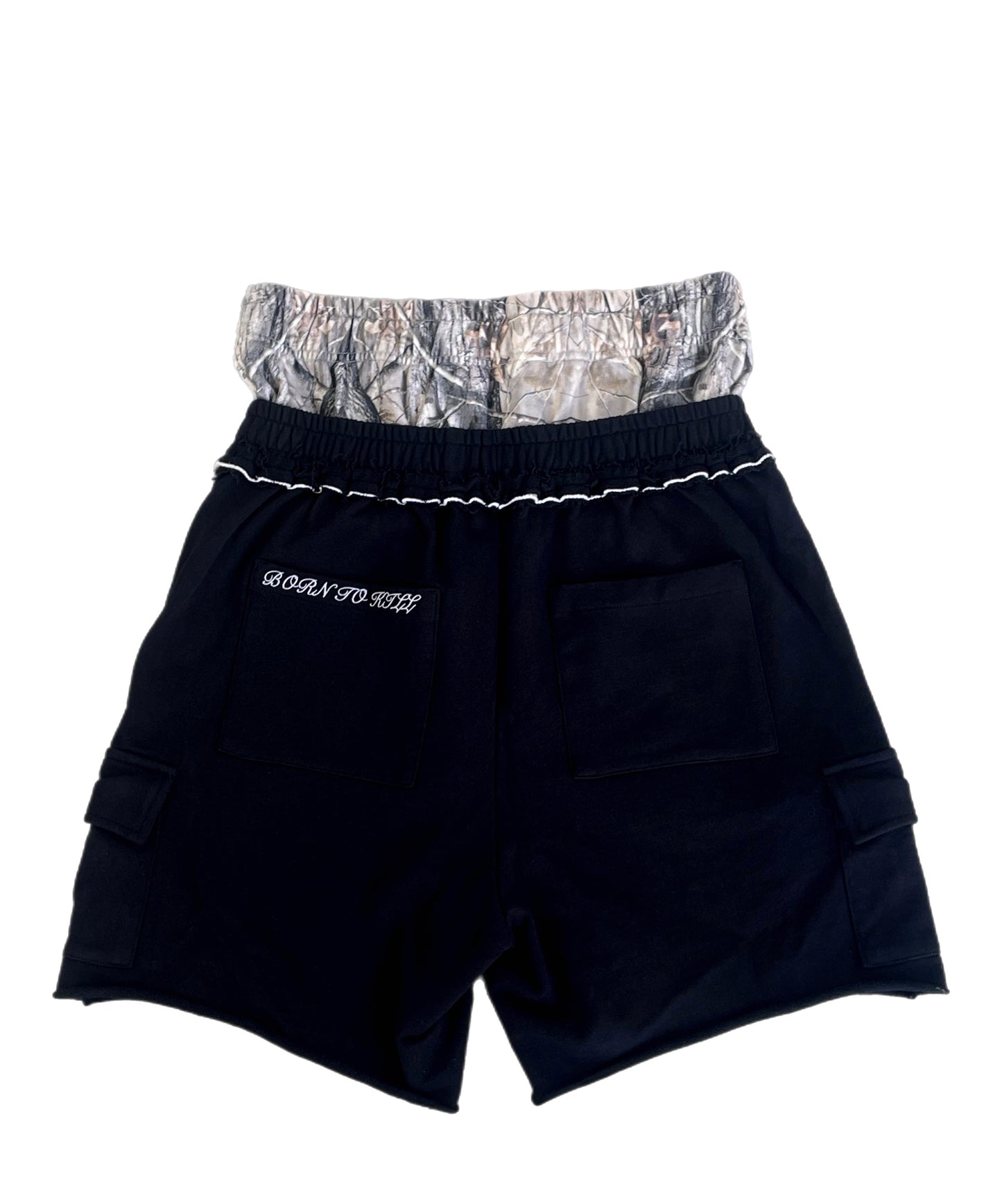 BOXER CARGO SHORTS (Black)
