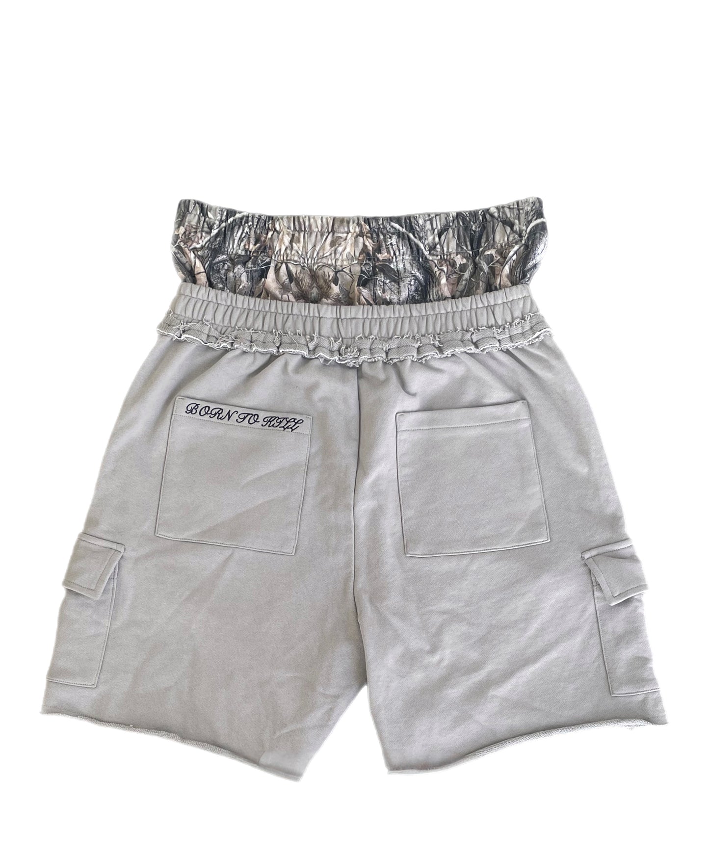 BOXER CARGO SHORTS (Fossil Gray)
