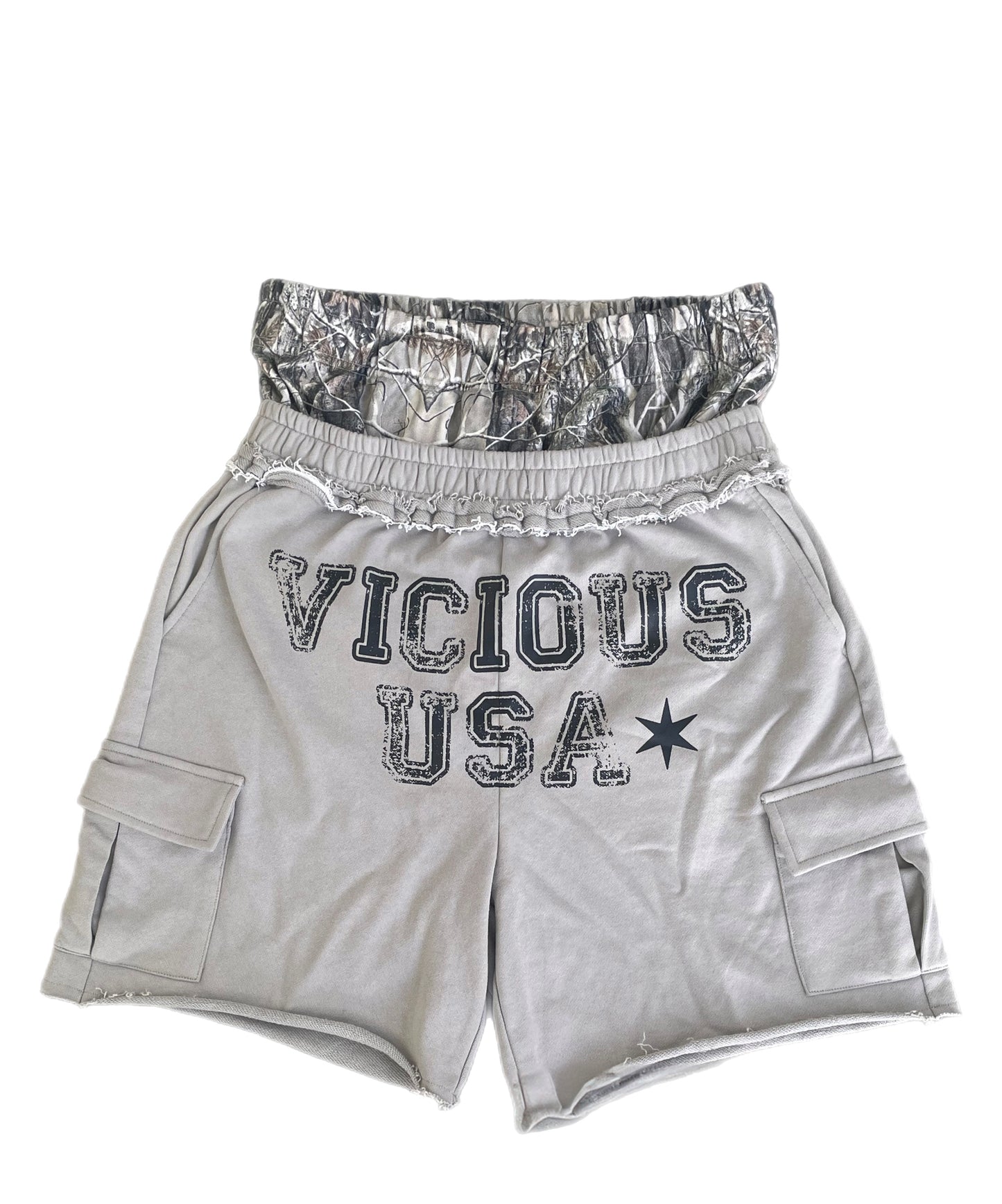 BOXER CARGO SHORTS (Fossil Gray)