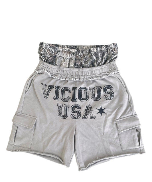 BOXER CARGO SHORTS (Fossil Gray)